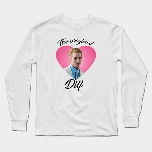 The Original Dilf Carlisle Cullen Long Sleeve T-Shirt by Stephensb Dominikn